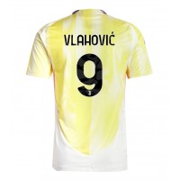 Dres Juventus Dusan Vlahovic #9 Gostujuci 2024-25 Kratak Rukav